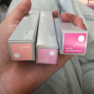 Skinny Dipped and Strawberry Soda Lipsticks
